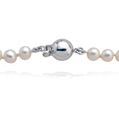 Collier perle-or blanc bis